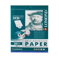 Бумага самоклейка А4 CD-лейблы 3 дел. Д=41-114мм (  25л) Lomond