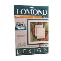 Фотобумага дизайнерская Lomond А4 200 г/м мат Textile/Ткань (  10л)